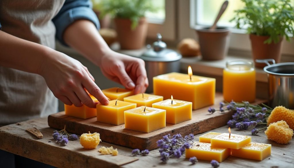 lernen sie, wie sie bienenwachskerzen herstellen können – natürliche, nachhaltige und umweltfreundliche kerzen für ein gemütliches zuhause.
