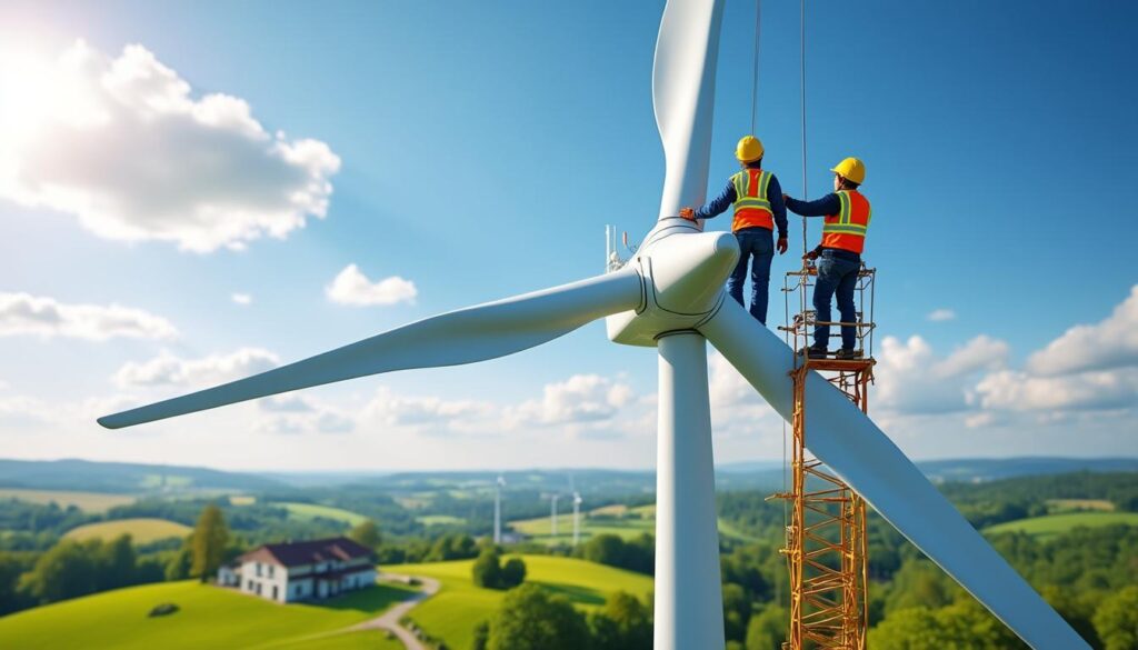 erfahren sie alles wichtige zur installation einer privaten windkraftanlage: voraussetzungen, vorteile, kosten und rechtliche hinweise für nachhaltige energie zu hause.