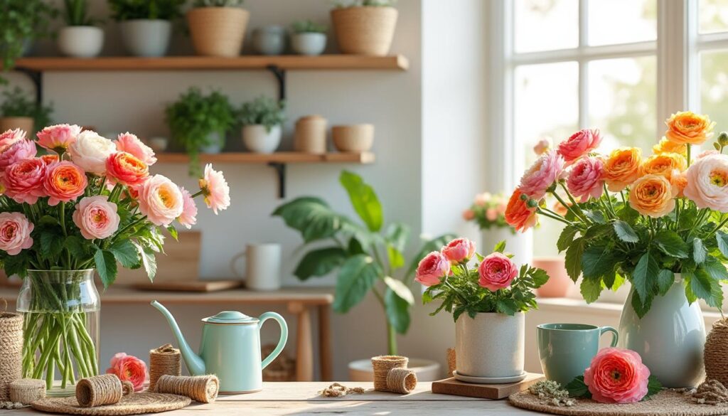 entdecken sie wertvolle tipps zur pflege der ranunkel und kreative gestaltungsideen, um ihr zuhause mit dieser wunderschönen blume zu verschönern.