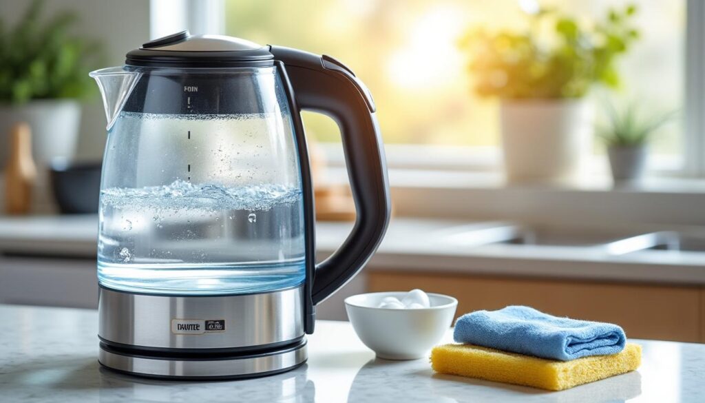 erfahren sie, wie sie ihren wasserkocher einfach und effektiv entkalken können, um die lebensdauer zu verlängern und jederzeit reines wasser zu genießen.